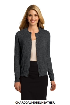 Port Authority Ladies Cardigan Sweater. LSW287.