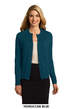 Port Authority Ladies Cardigan Sweater. LSW287.