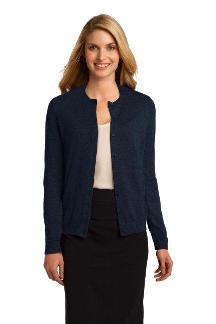 Port Authority Ladies Cardigan Sweater. LSW287.