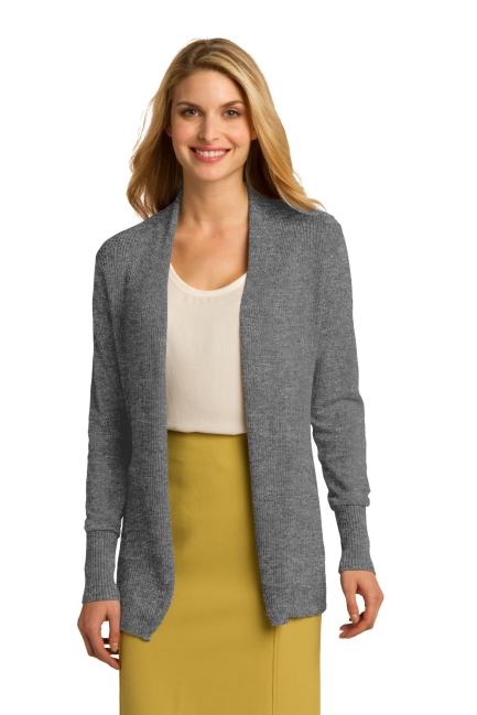 Port Authority Ladies Open Front Cardigan Sweater. LSW289.