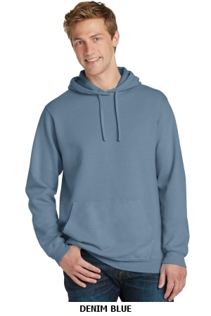 Port & Company Pigment-Dyed Pullover Hooded Sweatshirt. PC098H.