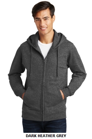 Port & Company® Fan Favorite Fleece Full-Zip Hooded Sweatshirt. PC850ZH.