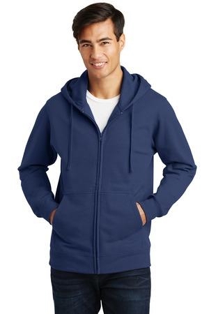 Port & Company Fan Favorite Fleece Full-Zip Hooded Sweatshirt. PC850ZH.