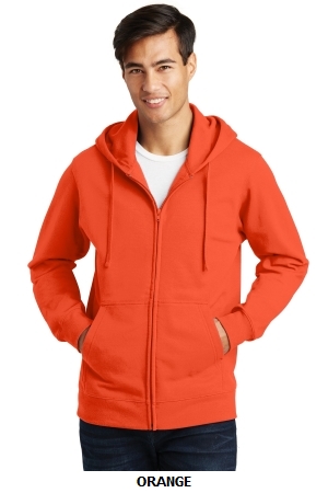 Port & Company Fan Favorite Fleece Full-Zip Hooded Sweatshirt. PC850ZH.