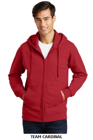 Port & Company® Fan Favorite Fleece Full-Zip Hooded Sweatshirt. PC850ZH.