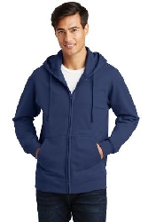 Port & Company Fan Favorite Fleece Full-Zip Hooded Sweatshirt. PC850ZH.