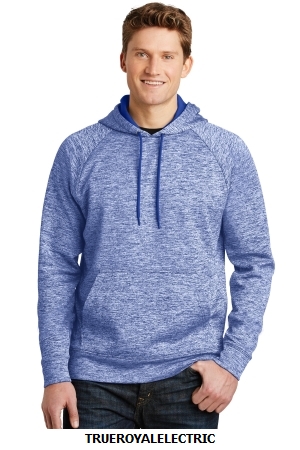 Sport-Tek PosiCharge Electric Heather Fleece Hooded Pullover. ST225.