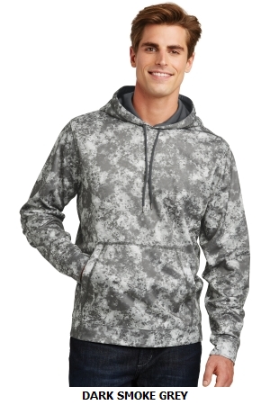 Sport-Tek® Sport-Wick® Mineral Freeze Fleece Hooded Pullover. ST230.