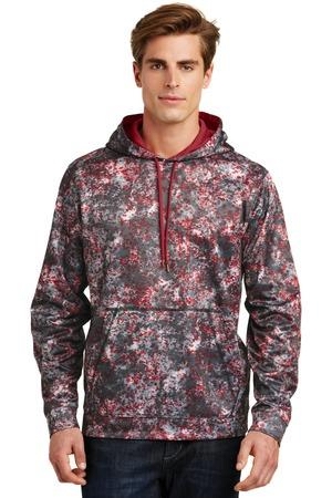 Sport-Tek Sport-Wick Mineral Freeze Fleece Hooded Pullover. ST230.