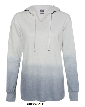 MV Sport - Women's French Terry Ombré Hooded Sweatshirt - W20185