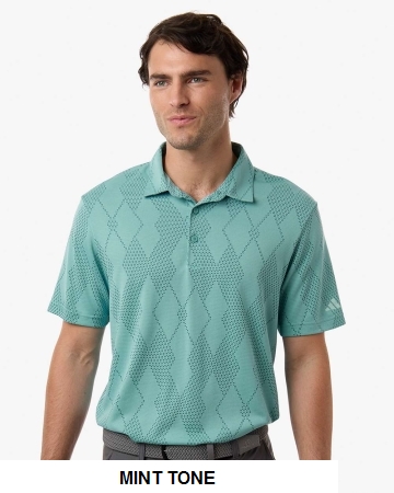 Adidas Men's Ultimate365 Textured Polo.  ADIDAS  A2008