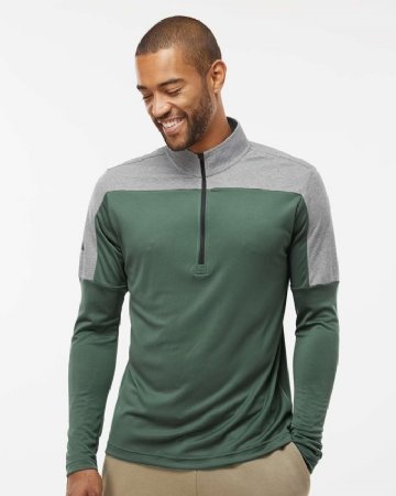 Adidas - Lightweight Quarter-Zip Pullover - A552.  ADIDAS  A552