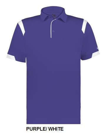 Badger Men's On the Rise Polo.  BADGER  BAD3350
