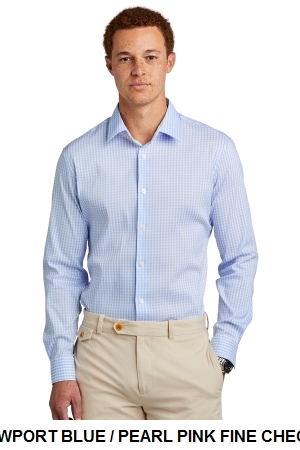 Brooks Brothers Tech Stretch Patterned Shirt.  BROOKS BROS  BB18006