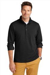 Brooks Brothers Mid-Layer Stretch 1/2-Button.  BROOKS BROS  BB18202