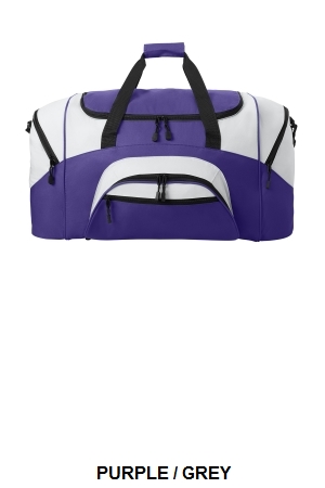 Port Authority - Standard Colorblock Sport Duffel.  PORT A.  BG99