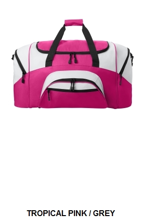 Port Authority - Standard Colorblock Sport Duffel.  PORT A.  BG99