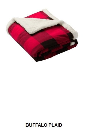 Port Authority  Flannel Sherpa Blanket.  PORT A.  BP43