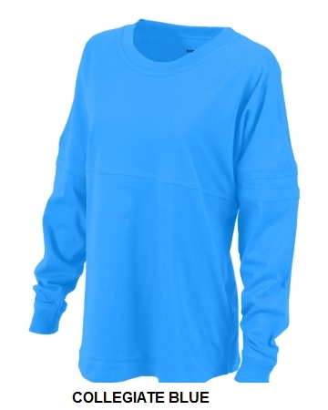 Boxercraft - Womens Pom Pom Long Sleeve Jersey T-Shirt - BW3514.  BOXERCRAFT  BW3514