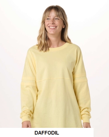 Boxercraft - Womens Pom Pom Long Sleeve Jersey T-Shirt - BW3514.  BOXERCRAFT  BW3514