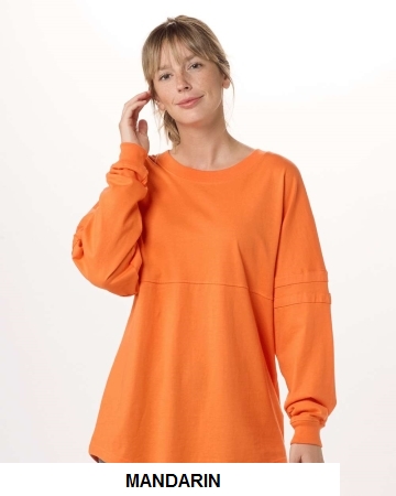Boxercraft - Womens Pom Pom Long Sleeve Jersey T-Shirt - BW3514.  BOXERCRAFT  BW3514