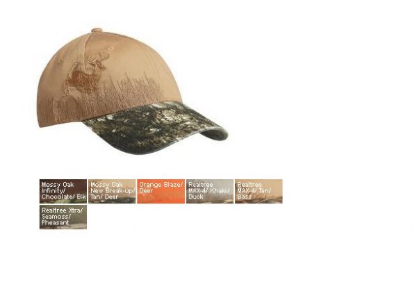 Port Authority® Embroidered Camouflage Cap. C820.