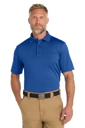CornerStone Select Snag-Proof Pocket Polo.  CORNER  CS412P
