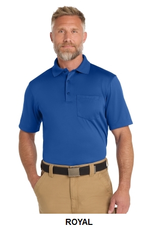CornerStone Select Snag-Proof Pocket Polo.  CORNER  CS412P