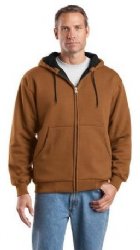 CornerStone® - Heavyweight Full-Zip Hooded Sweatshirt with Thermal Lining. CS620.