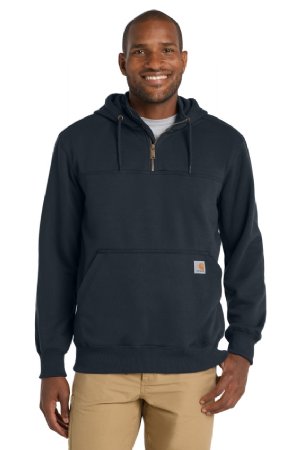 Carhartt Rain Defender Paxton Heavyweight Hooded Zip Mock Sweatshirt.  CARHARTT  CT100617