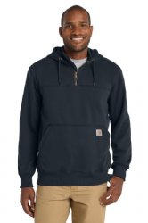Carhartt Rain Defender Paxton Heavyweight Hooded Zip Mock Sweatshirt.  CARHARTT  CT100617