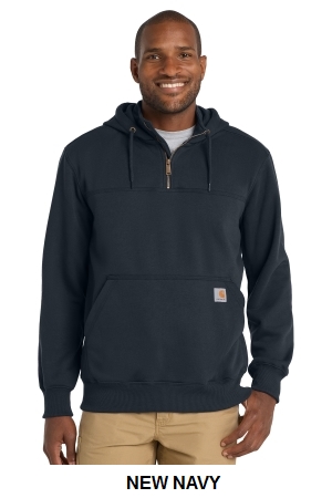Carhartt Rain Defender Paxton Heavyweight Hooded Zip Mock Sweatshirt.  CARHARTT  CT100617