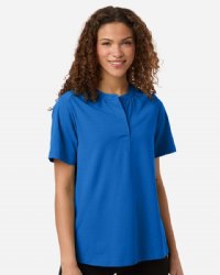 Devon & Jones Womens Seaton Pebble Textured Polo.  DEV&JO  DG102W