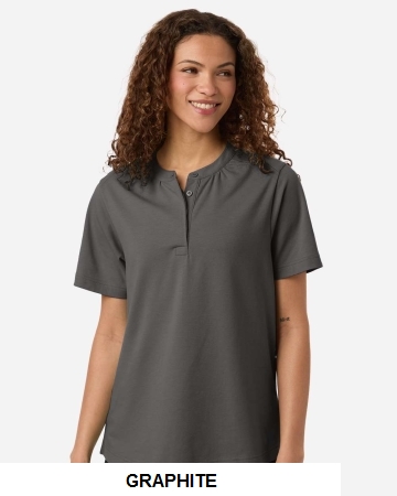 Devon & Jones Womens Seaton Pebble Textured Polo.  DEV&JO  DG102W