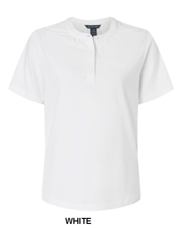 Devon & Jones Womens Seaton Pebble Textured Polo.  DEV&JO  DG102W