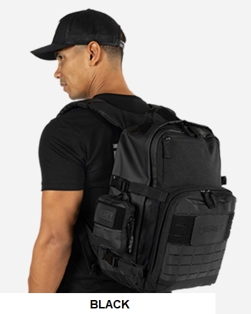 MERET Delta 24L Black Backpack.  MERET  DL24