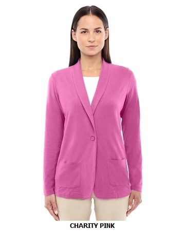 Devon & Jones Ladies' Perfect Fit™ Shawl Collar Cardigan", (DP462W)