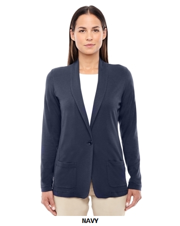 Devon & Jones Ladies' Perfect Fit? Shawl Collar Cardigan", (DP462W)