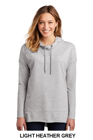 District Womens Featherweight French Terry Hoodie.  D.THREADS  DT671