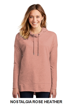 District Womens Featherweight French Terry Hoodie.  D.THREADS  DT671