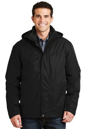 Port Authority® Herringbone 3-in-1 Parka. J302.