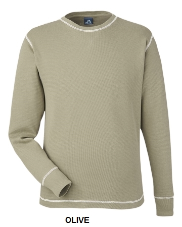 Vintage Thermal Long Sleeve T-Shirt.  J AMERICA  JA8238
