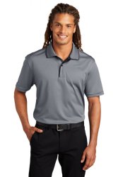 Sport-Tek Dri-Mesh Polo with Tipped Collar and Piping.  PORT A.  K467