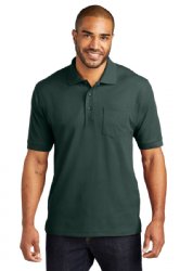 Port Authority - Silk Touch Pocketed Polo. (K500P)