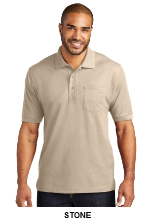 Port Authority - Silk Touch Pocketed Polo. (K500P)