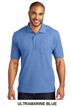 Port Authority - Silk Touch Pocketed Polo. (K500P)