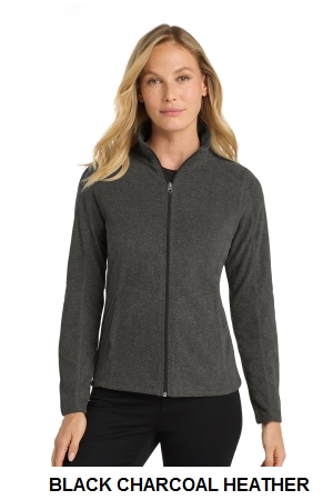 Port Authority Womens Heather Microfleece Full-Zip Jacket.  PORT A.  L235
