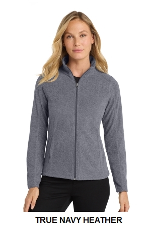 Port Authority Womens Heather Microfleece Full-Zip Jacket.  PORT A.  L235
