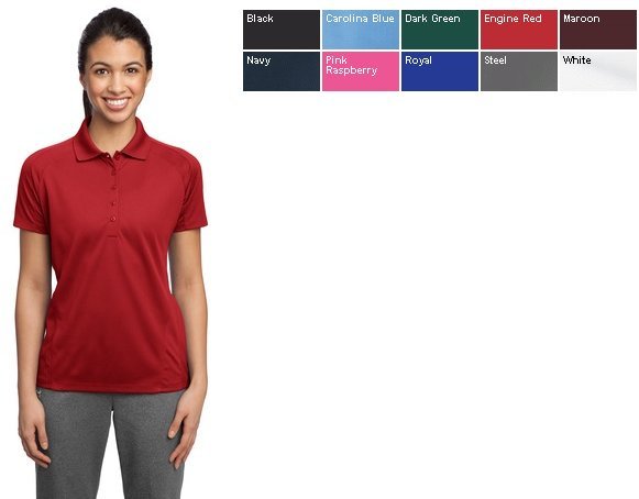 Sport-Tek® - Ladies Dri-Mesh® Pro Polo. (L474)