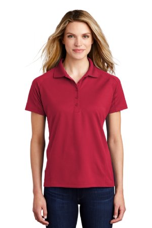 Sport-Tek - Ladies Dri-Mesh Pro Polo. (L474)